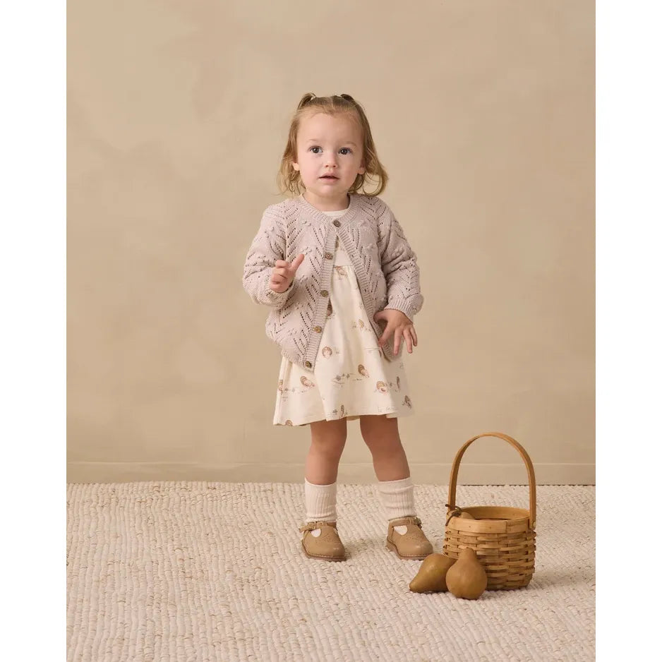 Knit Cardigan Lilac Mist