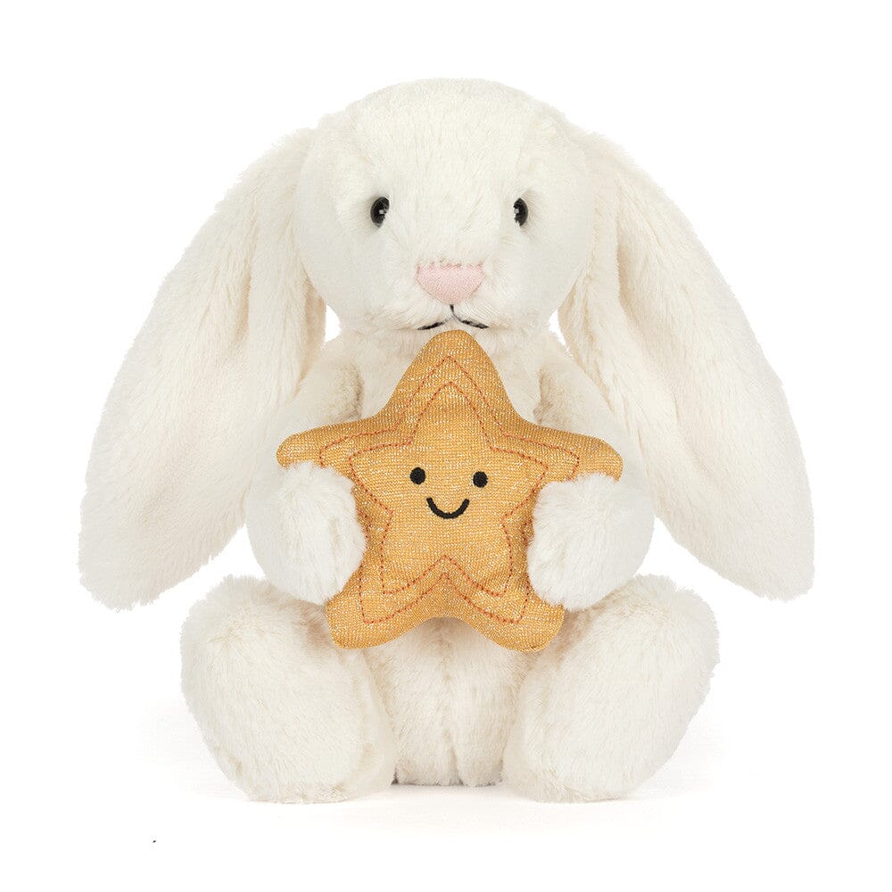 Cream Bunny with Star