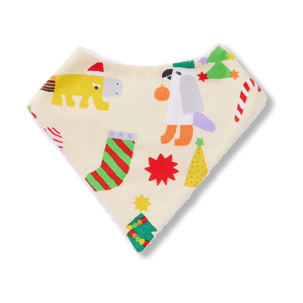 Tinsel Tails Baby Bib