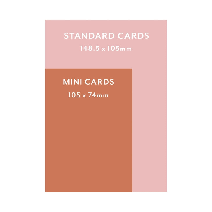 Elephant Mini Card - Illustrated Cute Kids Birthday Fun