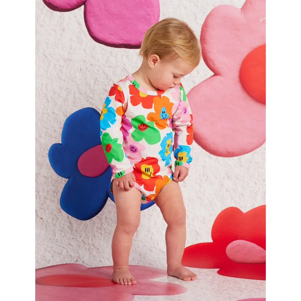 Hej Blomma! Long Sleeve Bodysuit
