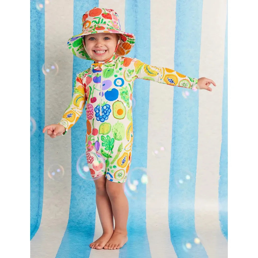 Long Sleeve Rash Suit Eat The Rainbow