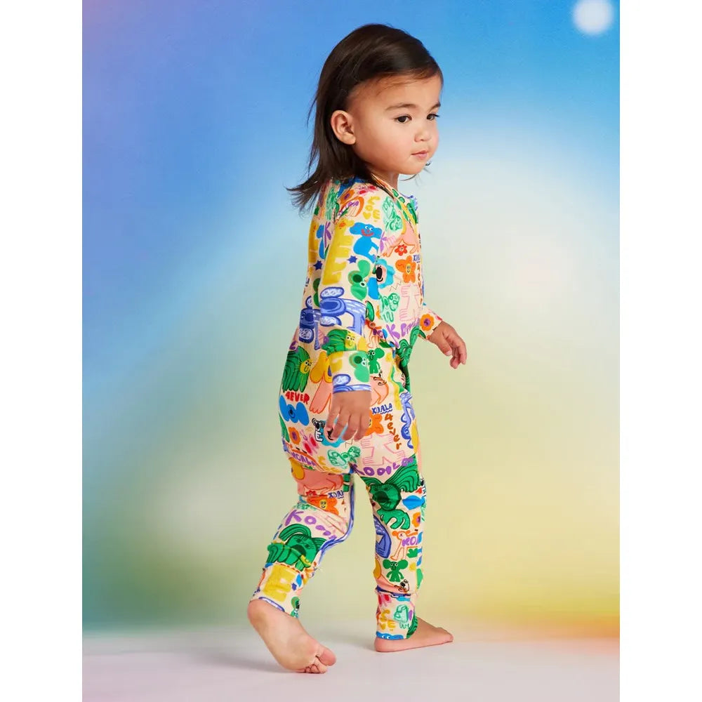 Koala 4ever Long Sleeve Romper