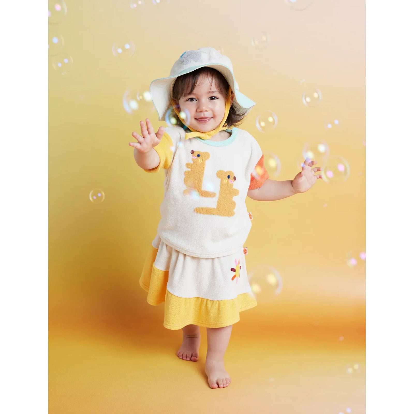 Terry T Shirt - Zoo Crew Cream
