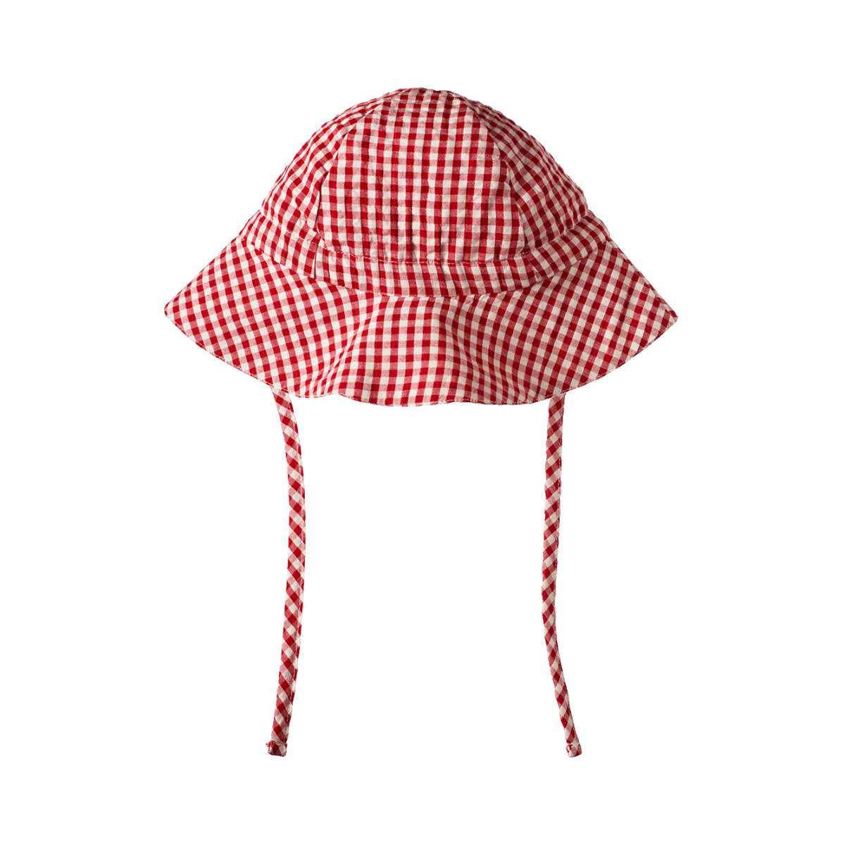 Gingham Sunhat - Red Check