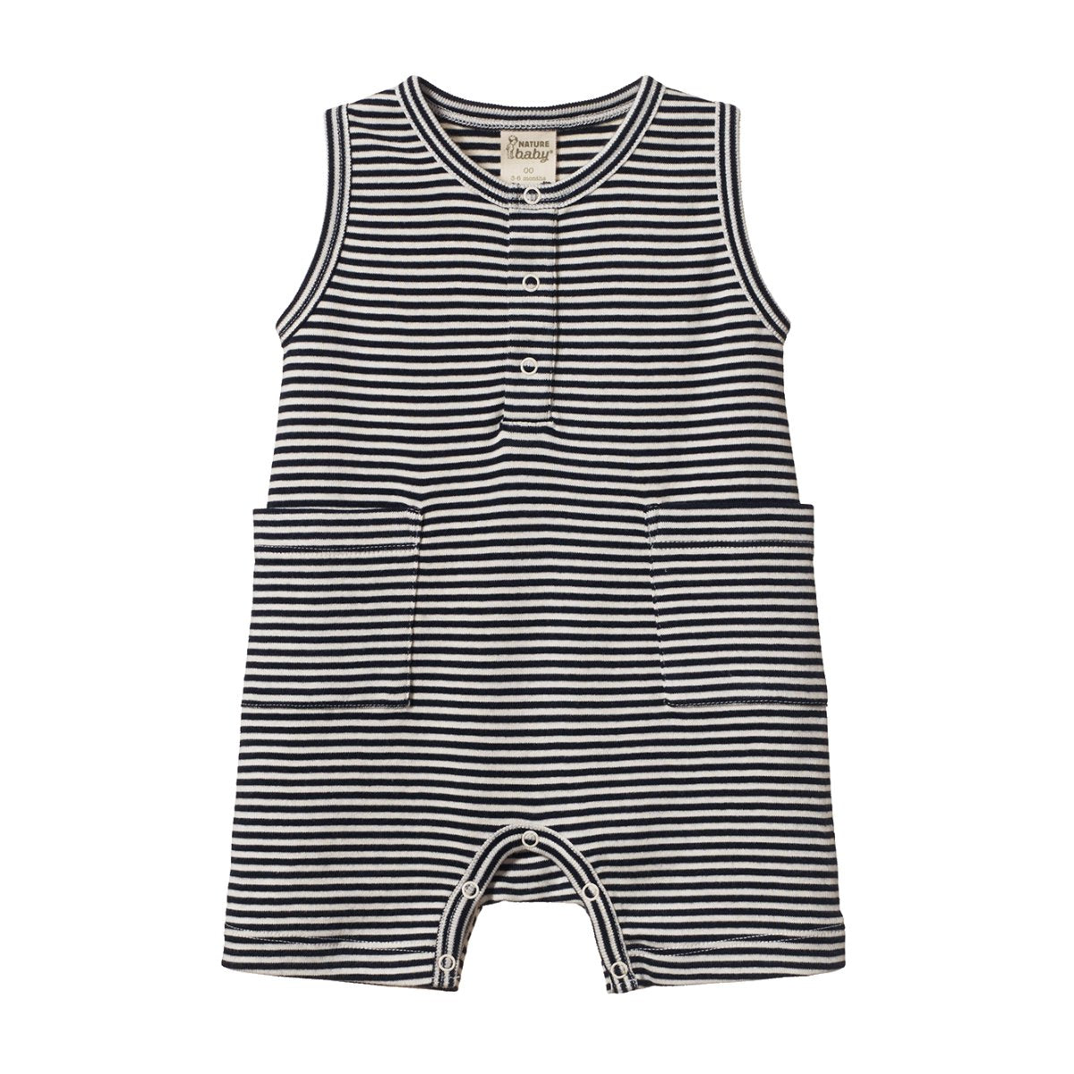 Camper Suit - Navy Stripe
