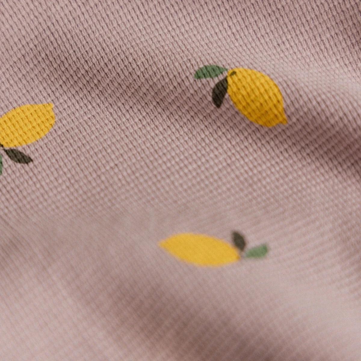 Selby Waffle Shorts - Lilac Lemon