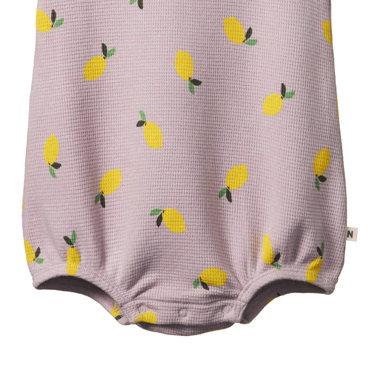Juno Romper Waffle - Lilac Lemon