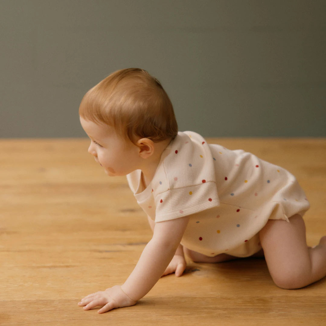 Juno Waffle Romper