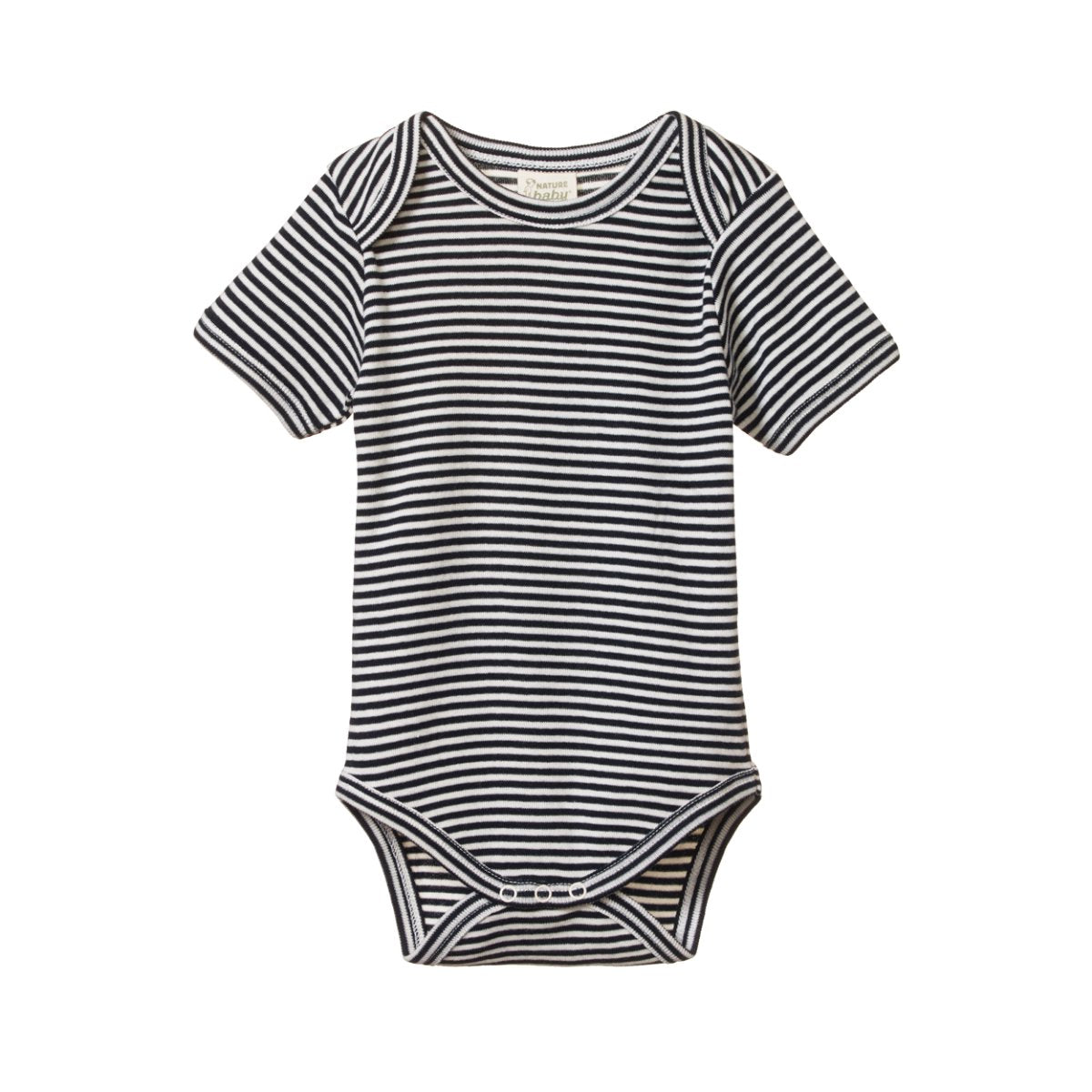 SS Bodysuit - Navy Stripe