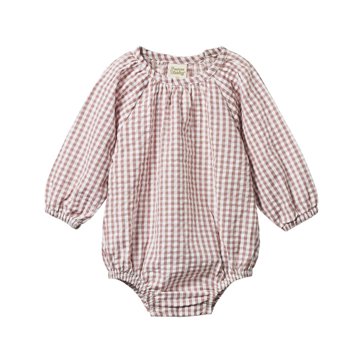 Meadow Bodysuit Gingham - Twilight Check
