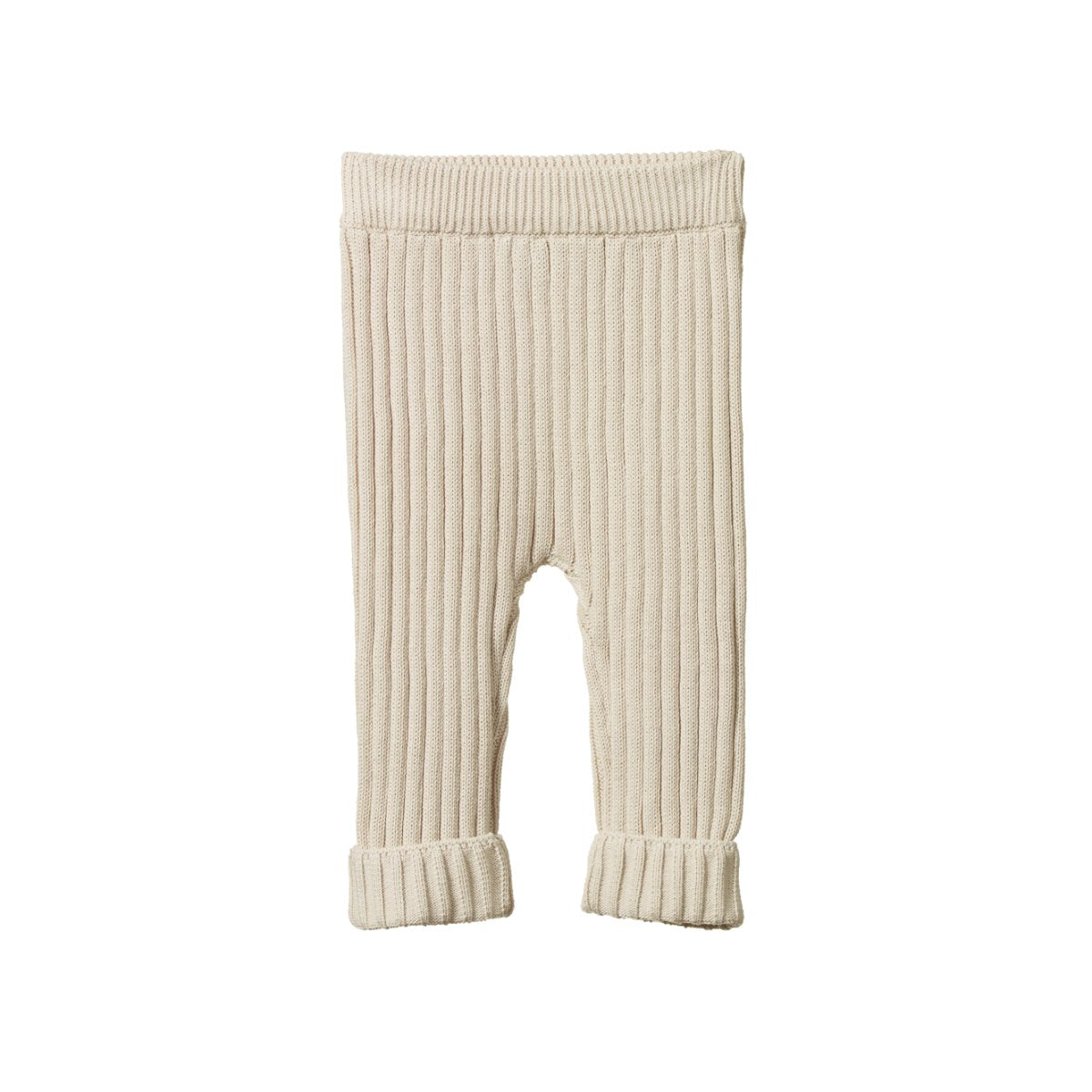 Lou Pants Cotton Knit - Almond