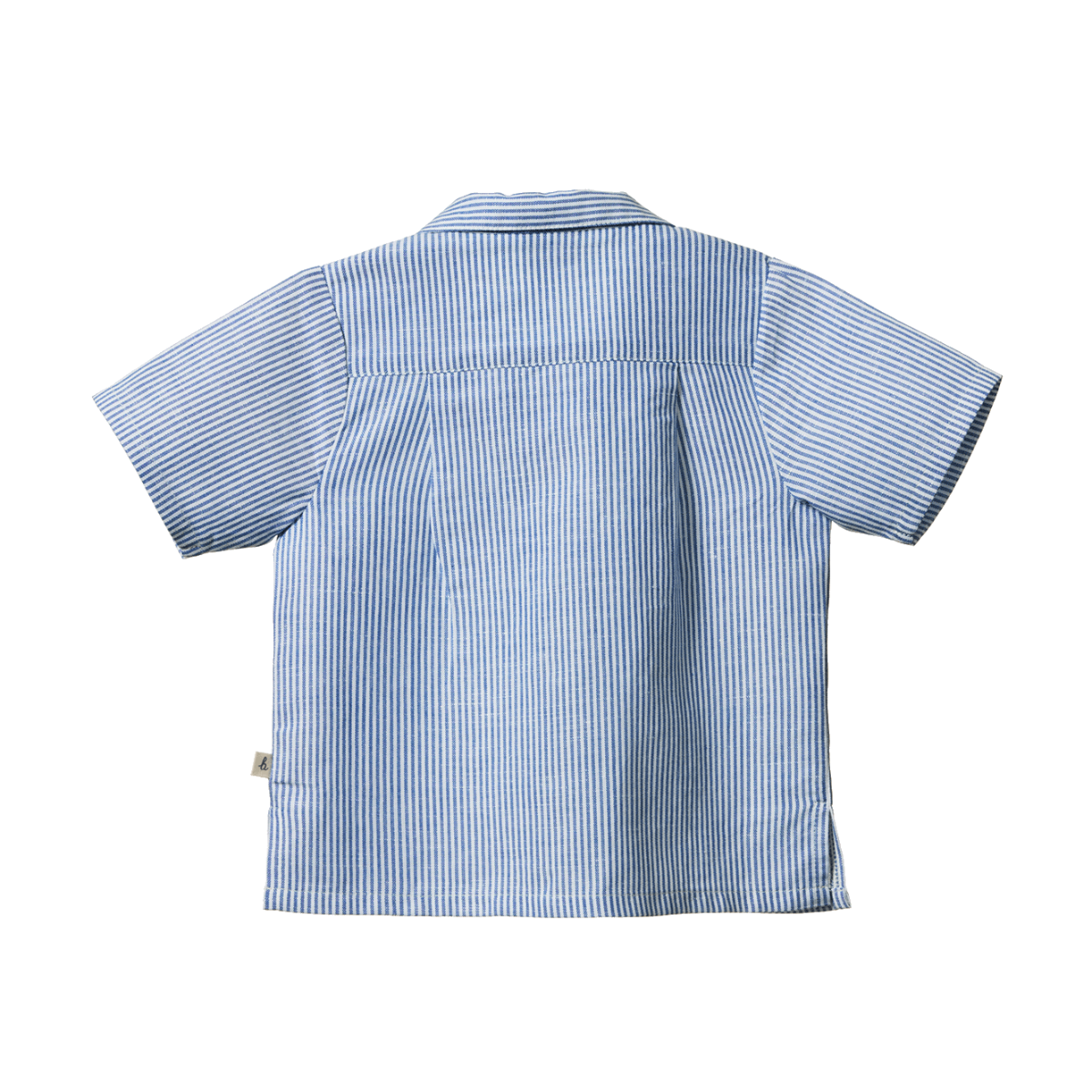 Guthrie Shirt Linen - Blue Stripe