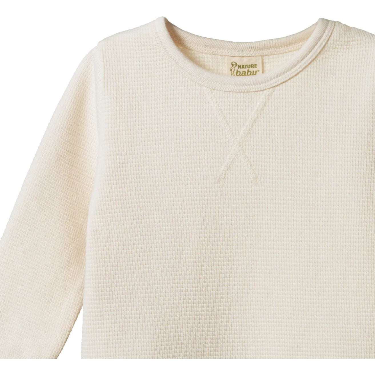 Waffle Tee - Natural