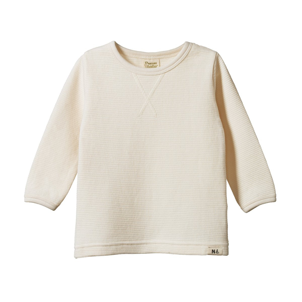 Waffle Tee - Natural