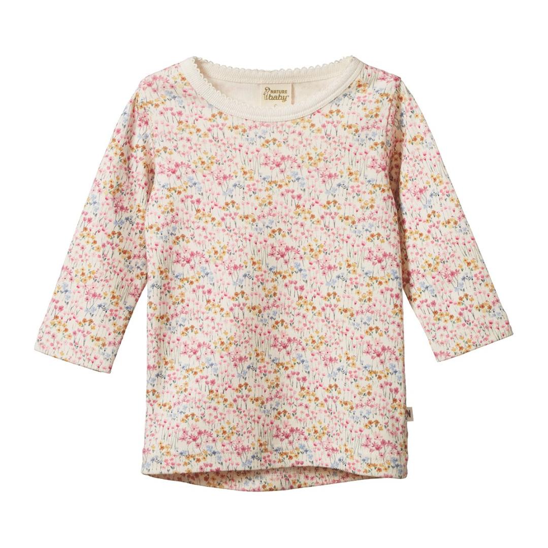 Long Sleeve Cloud Tee - Wildflower