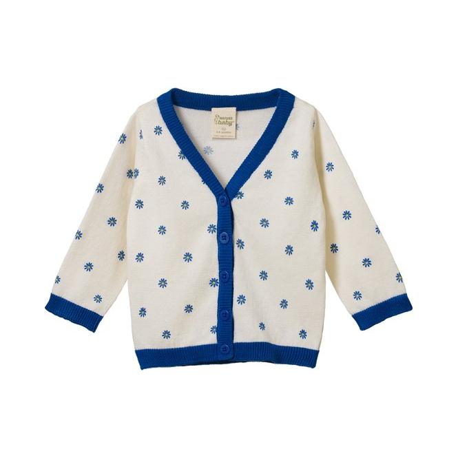 Light Cotton Knit Cardigan - Daisy Daze