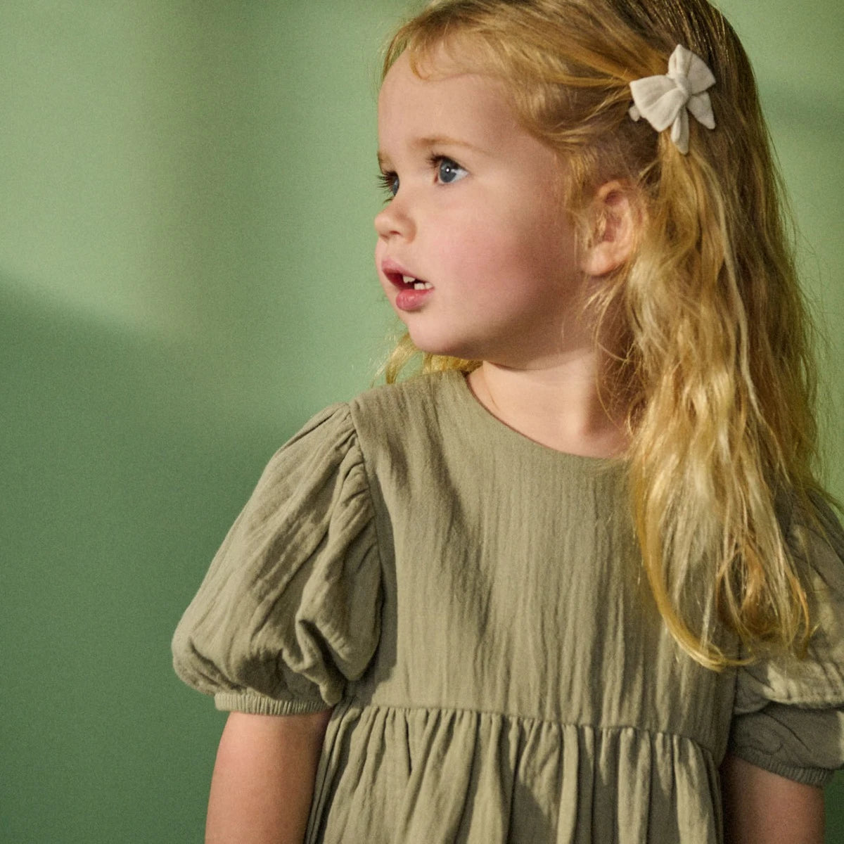 Albertine Dress Linen - Brook