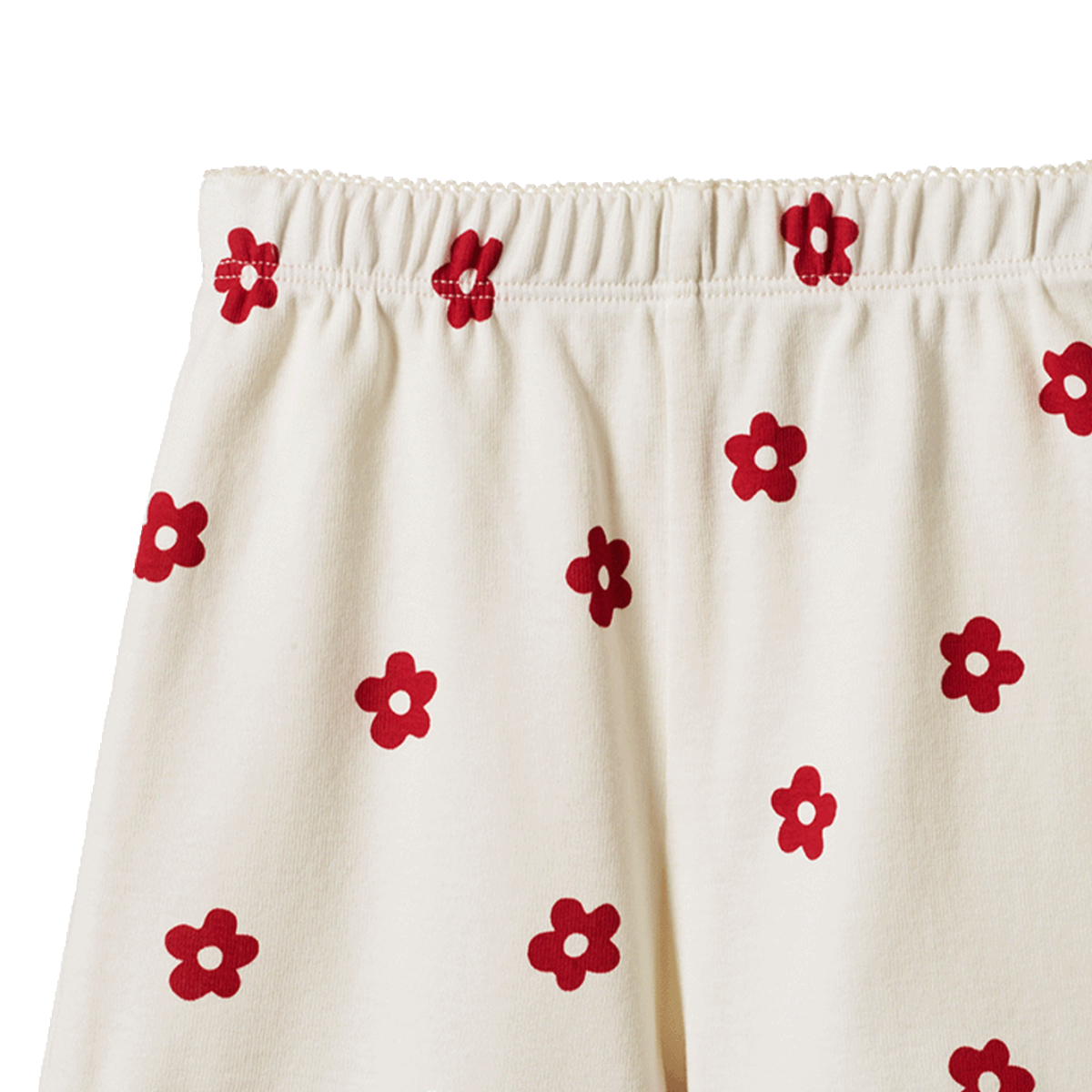 Singlet Pyjama Set - Flora Red Print