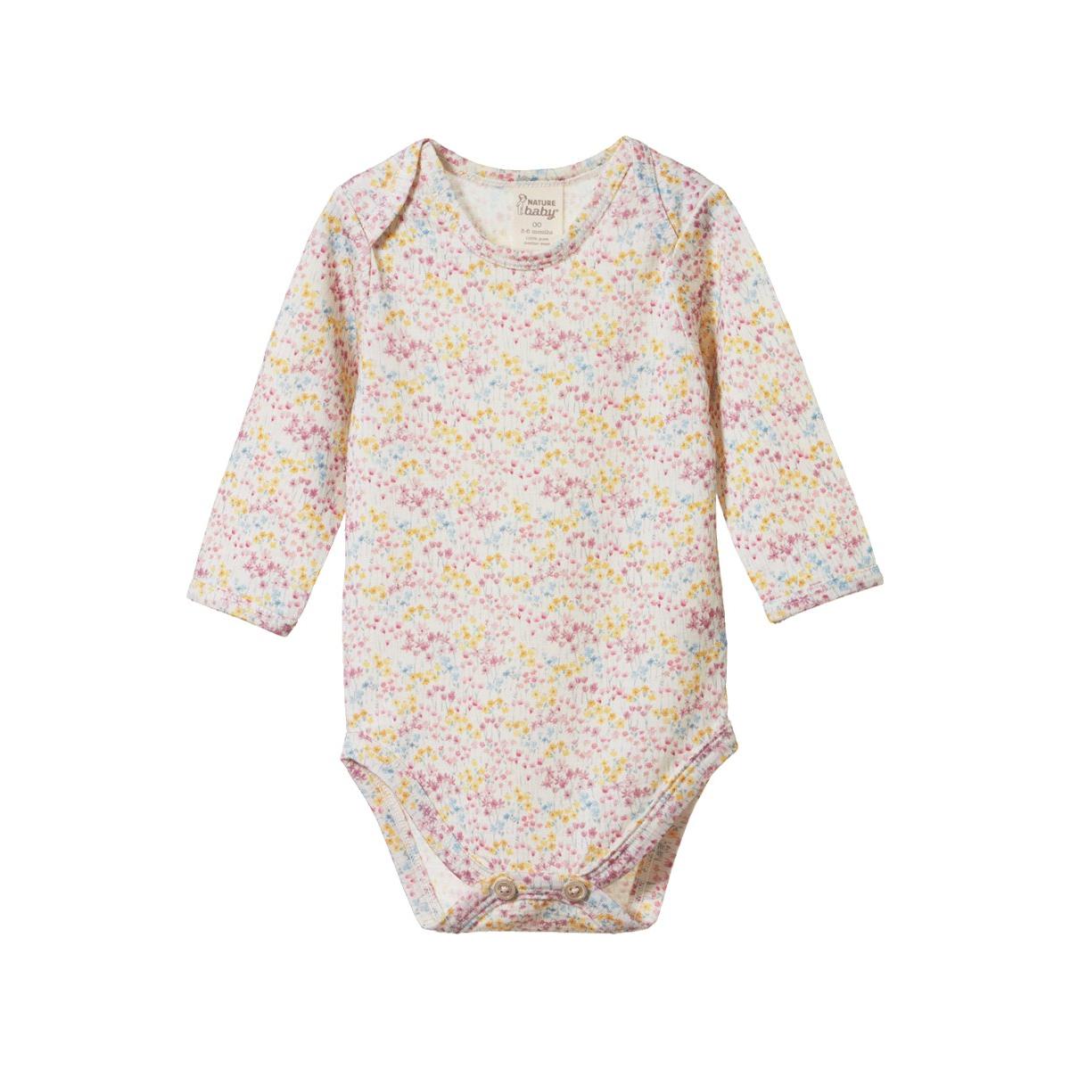 Merino Bodysuit - Wildflower