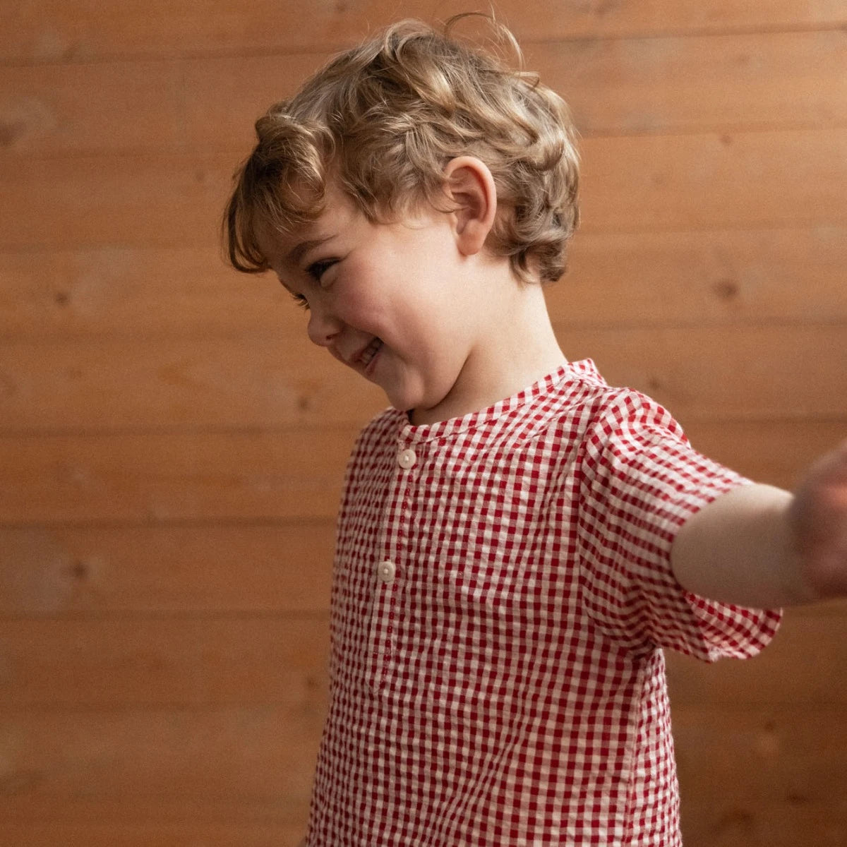 Caravan Shirt Gingha - Red Check