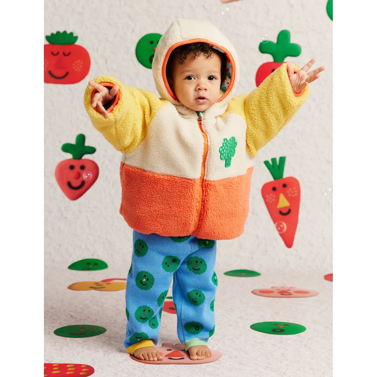 Pocket Patch Reversible Kids Puffer Jacket