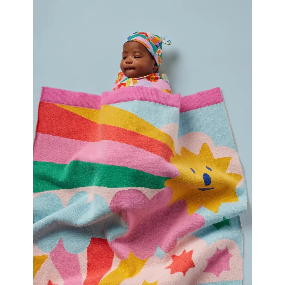 Rainbow Valley Baby Blanket