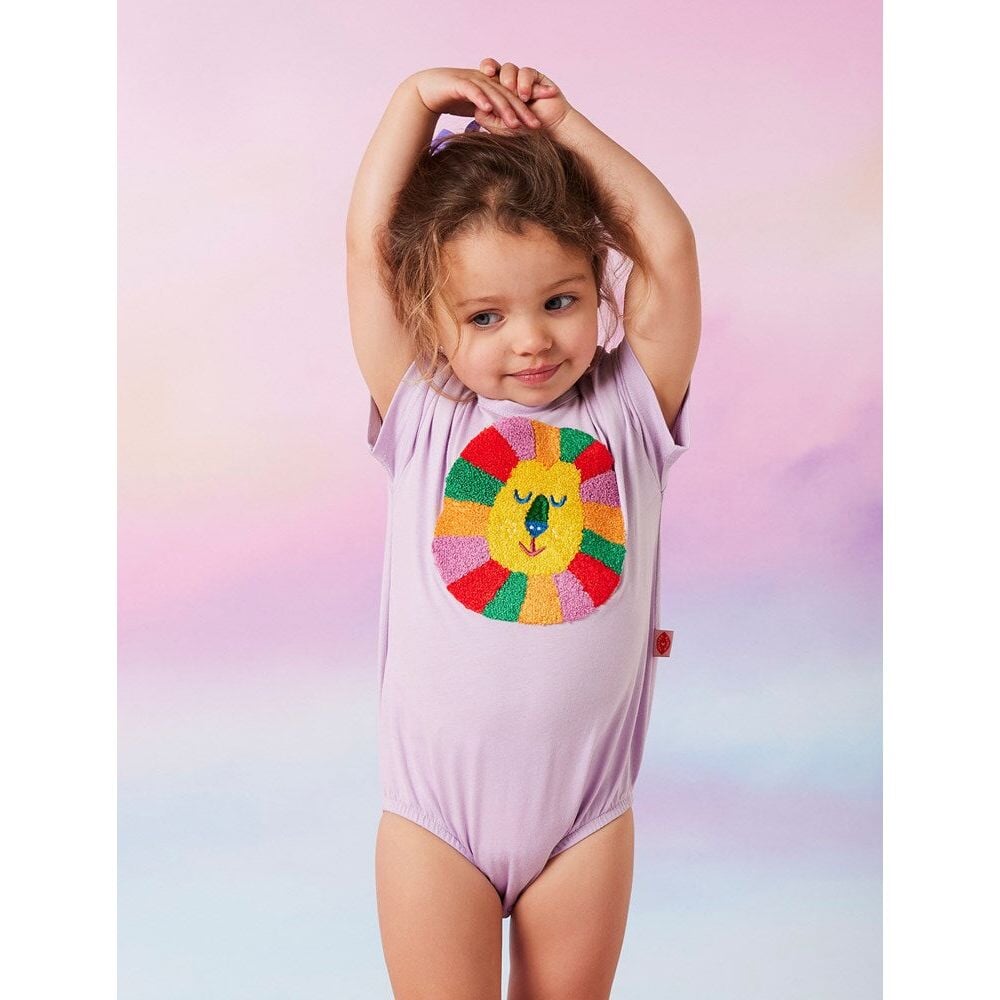 Lilac Lion Bodysuit
