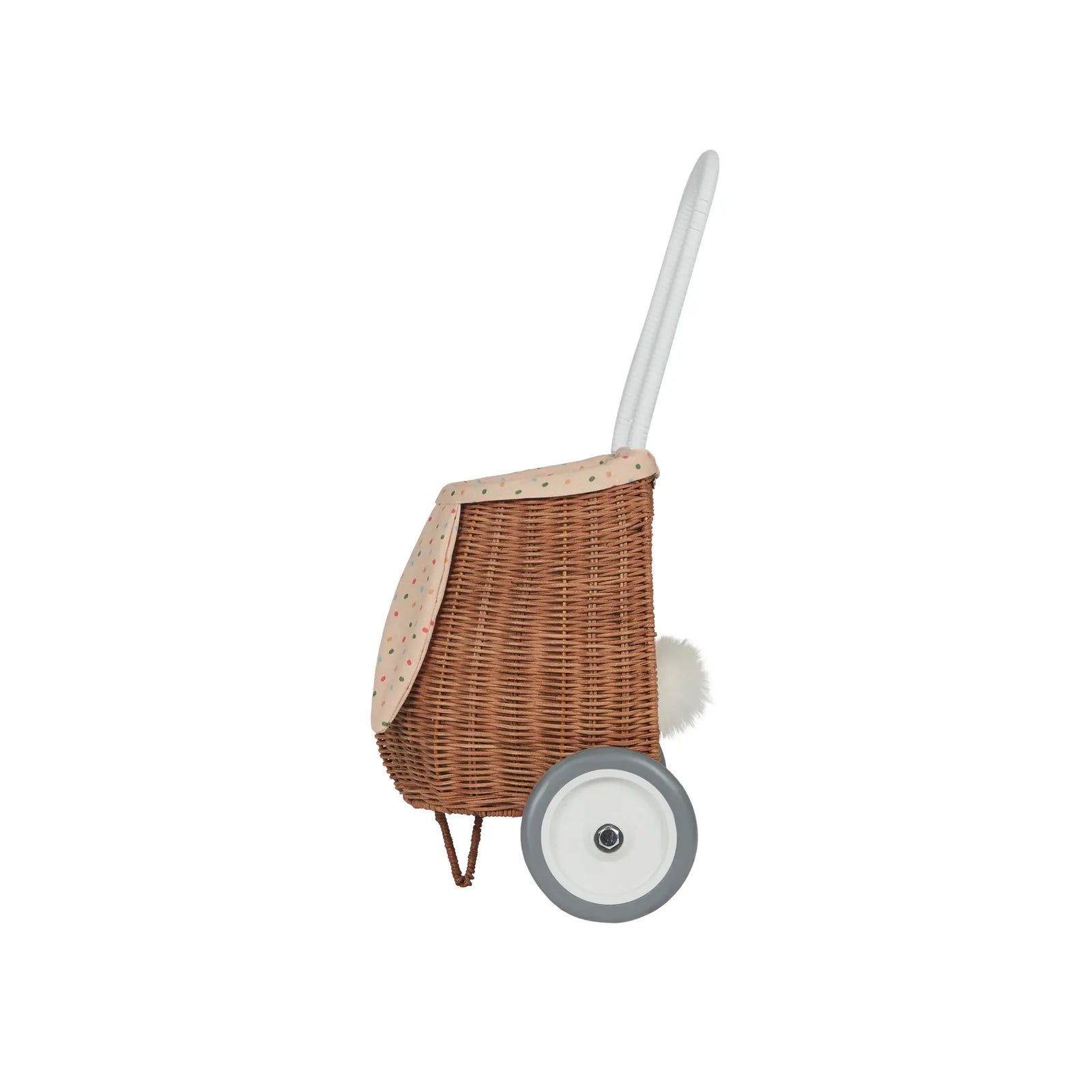 Rattan Bunny Luggy with Lining – Gumdrop