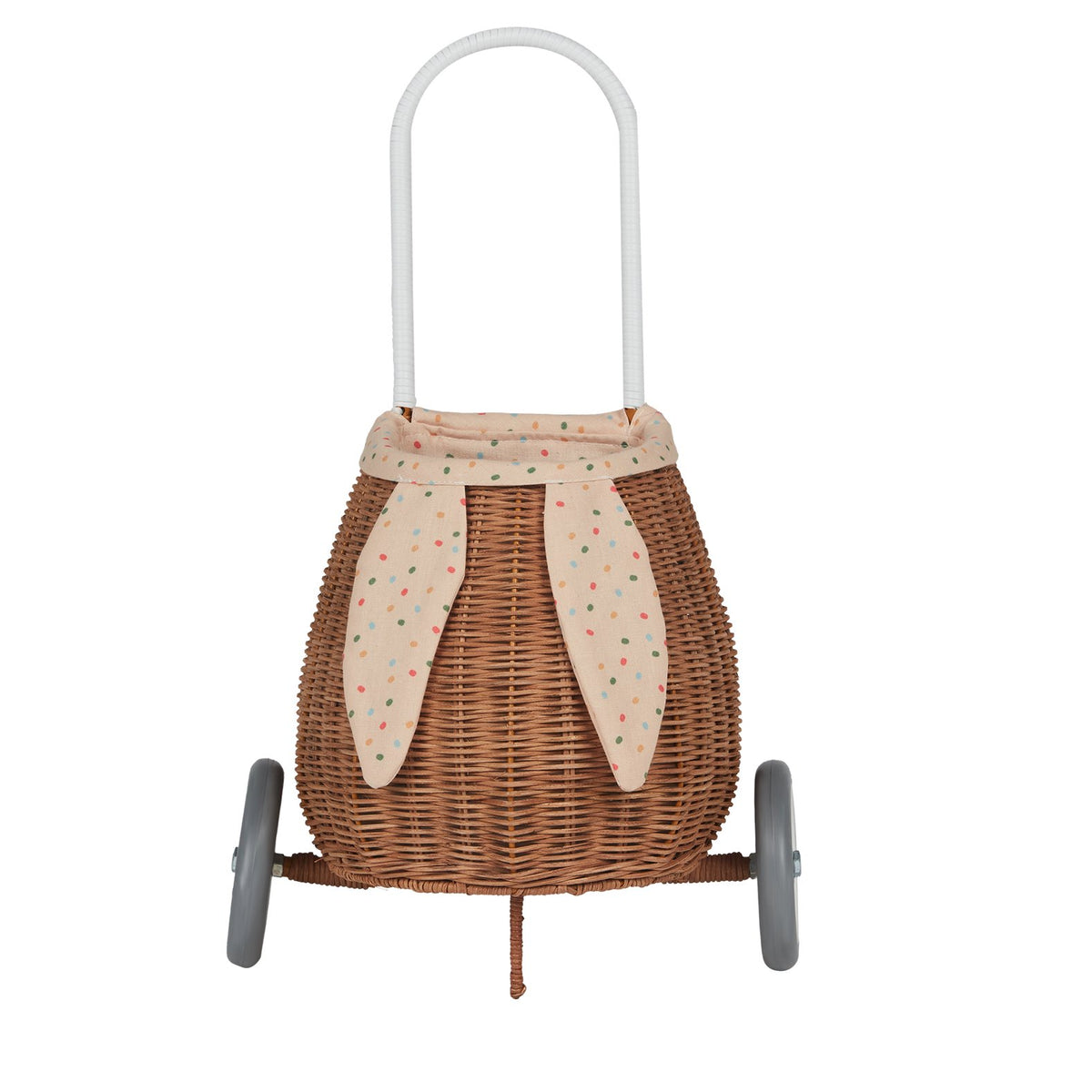 Rattan Bunny Luggy with Lining – Gumdrop