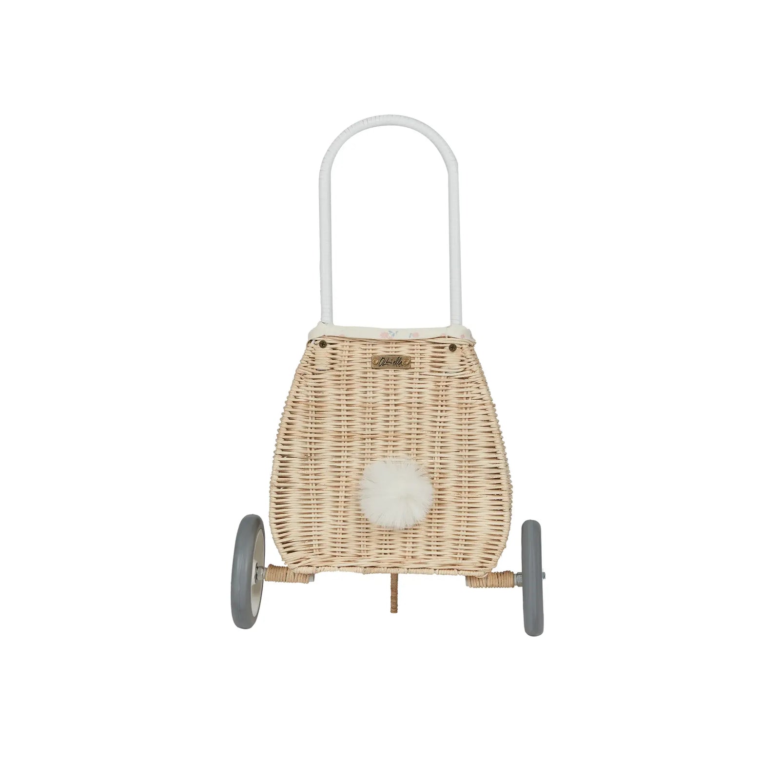 Rattan Bunny Luggy with Lining – Pansy