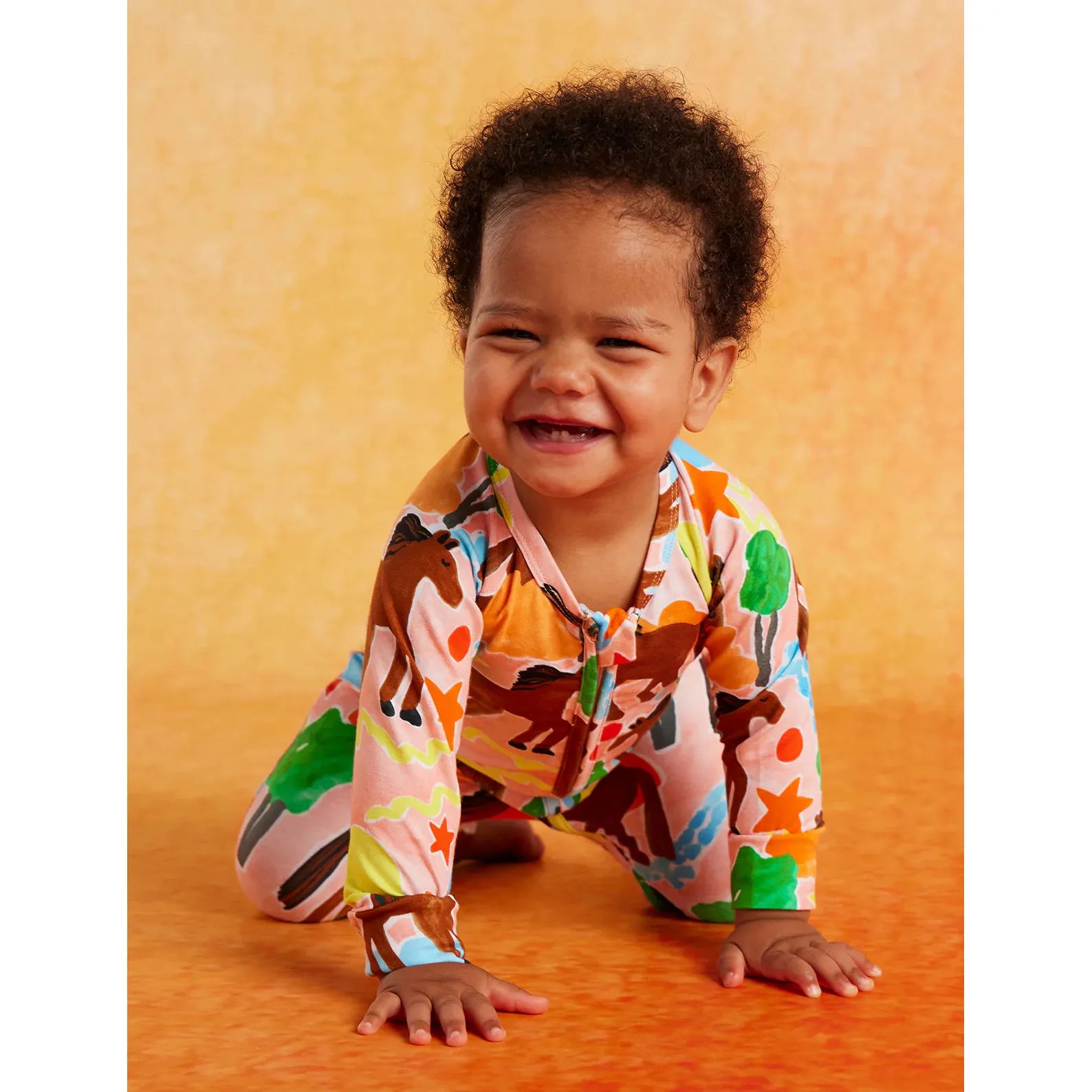 Giddy Up Long Sleeve Romper