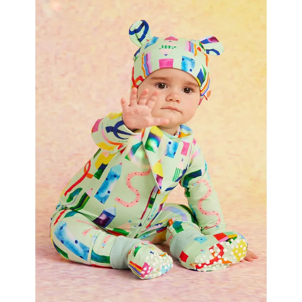 Scribble Squad Long Sleeve Romper