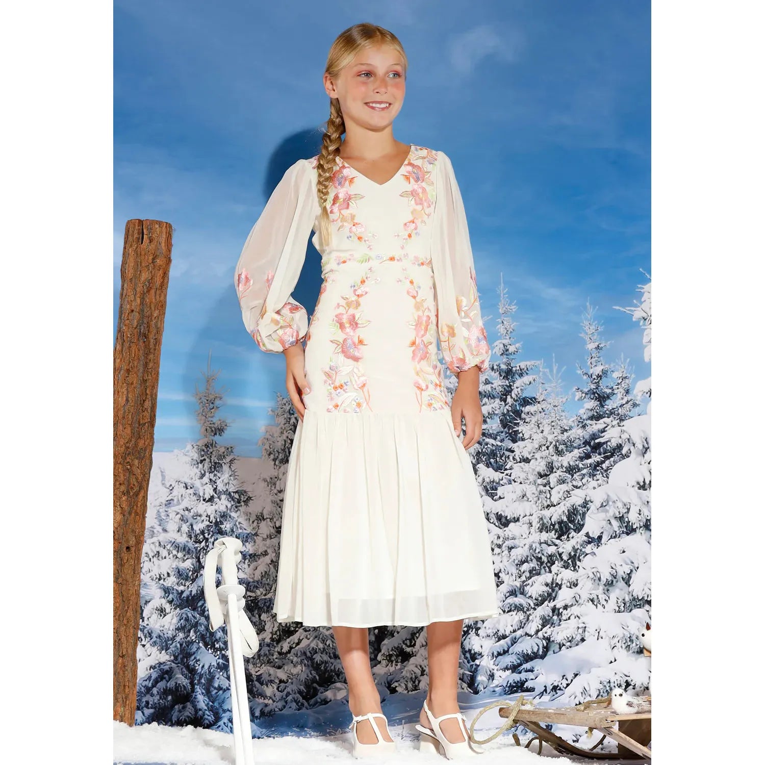 Sasha Maxi Dress - Cream