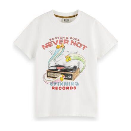 Regular-Fit Artwork T-Shirt - White