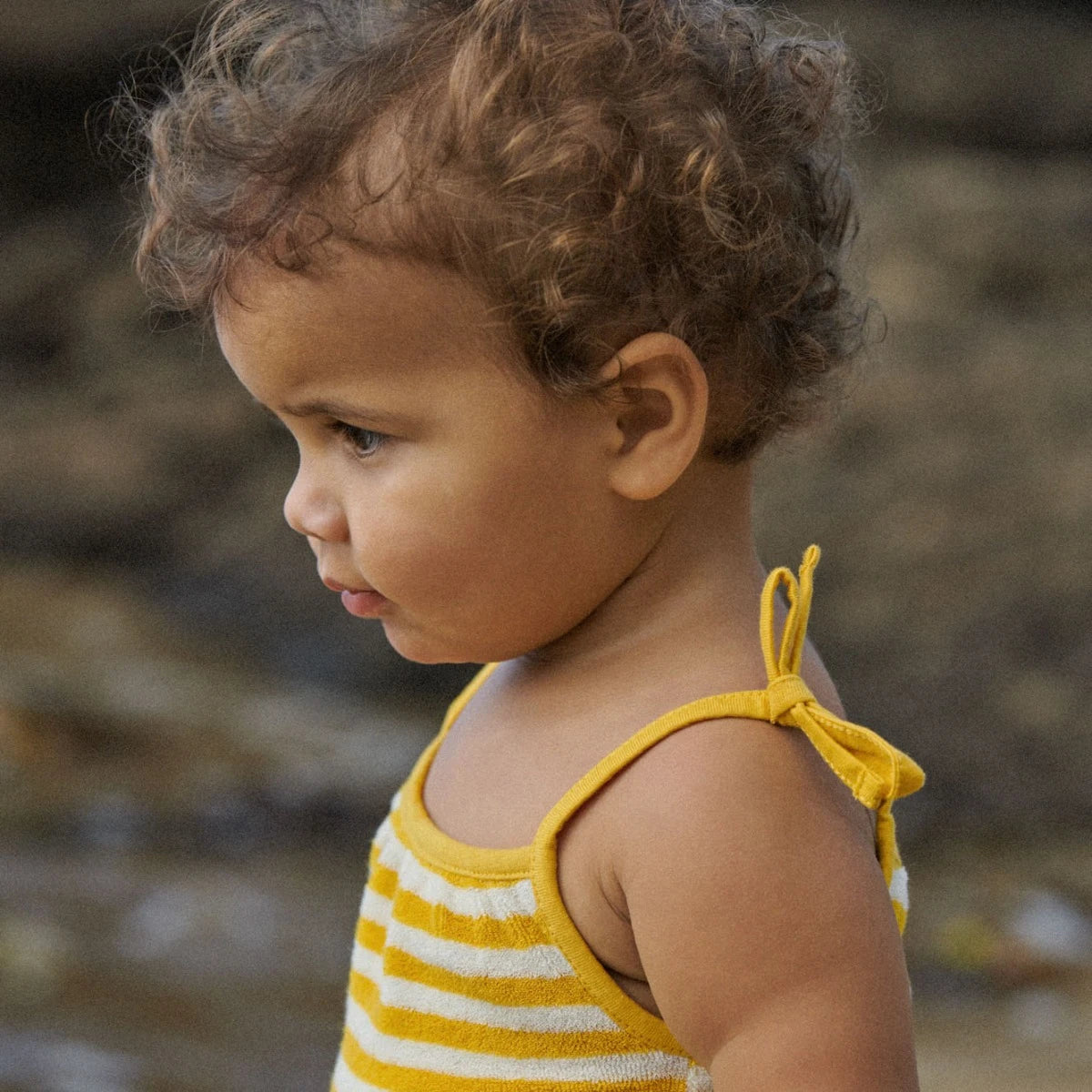 Sylvie Suit - Golden Sea Stripe