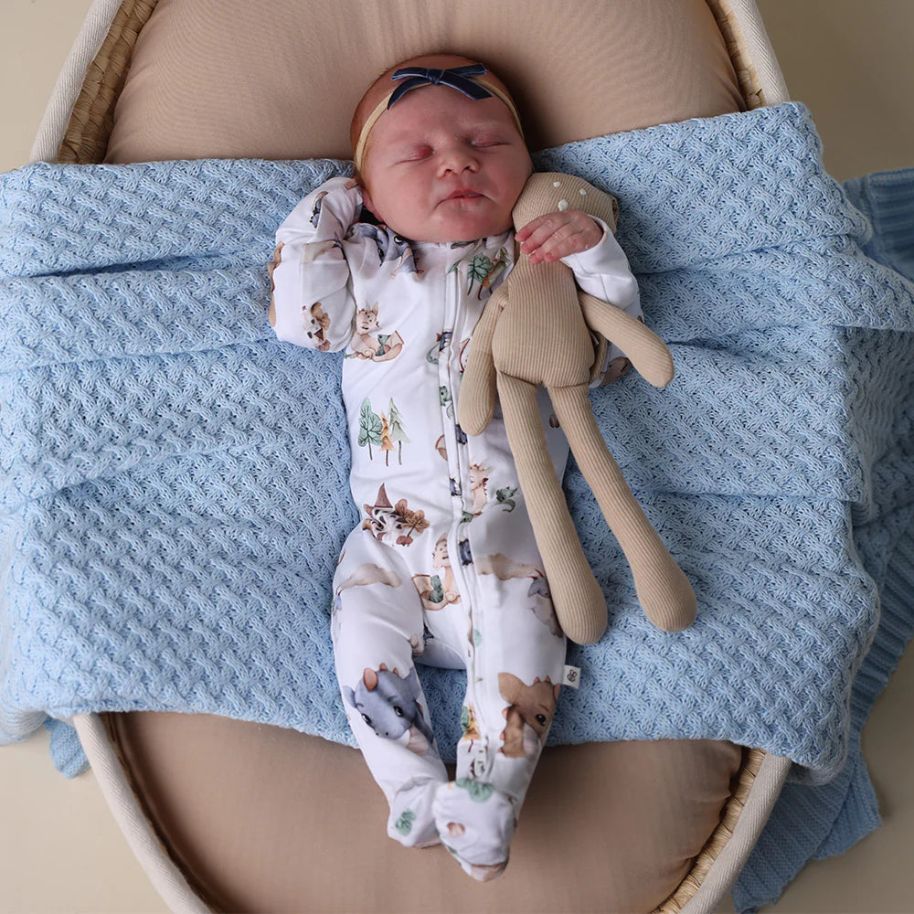 Dragon Organic Snuggle Sleepsuit Zip