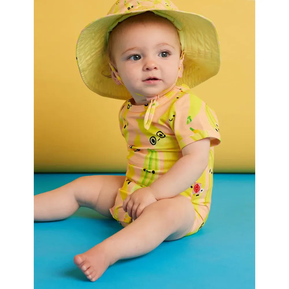 Peel Party Short Sleeve Bodysuit