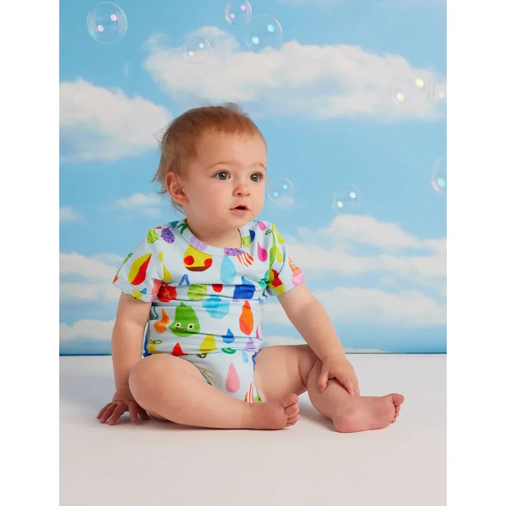 Sun Shower Short Sleeve Bodysuit