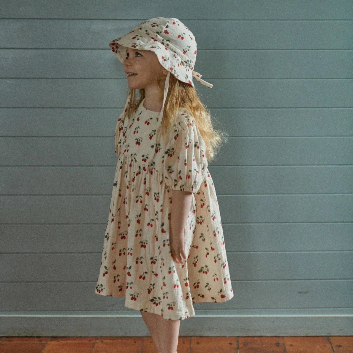 Albertine Dress - Strawberry Blush