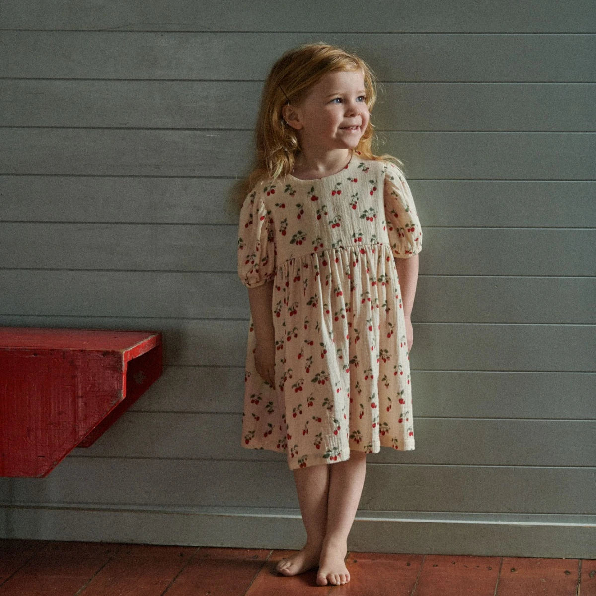Albertine Dress - Strawberry Blush