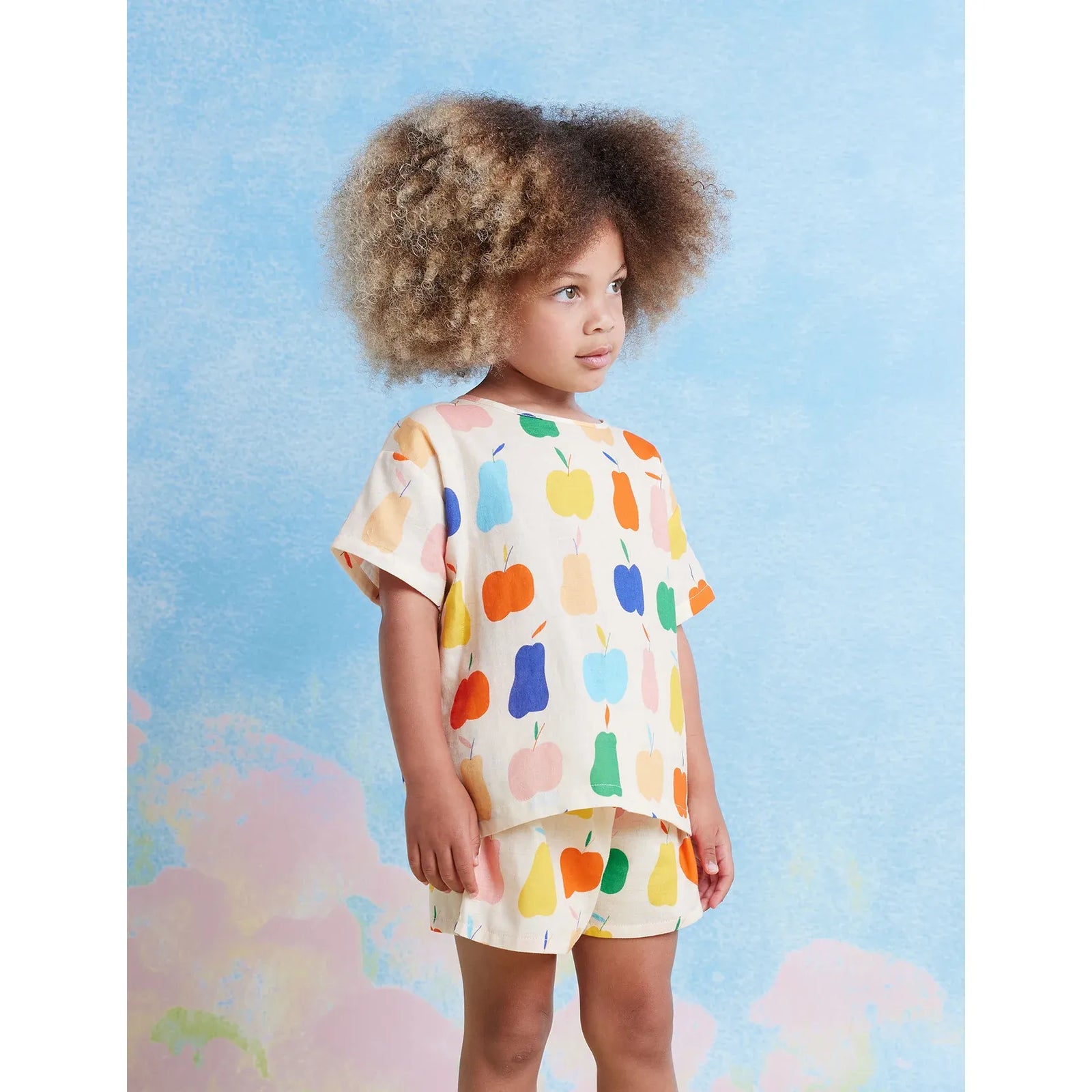 Woven T-Shirt - Tiny Orchard