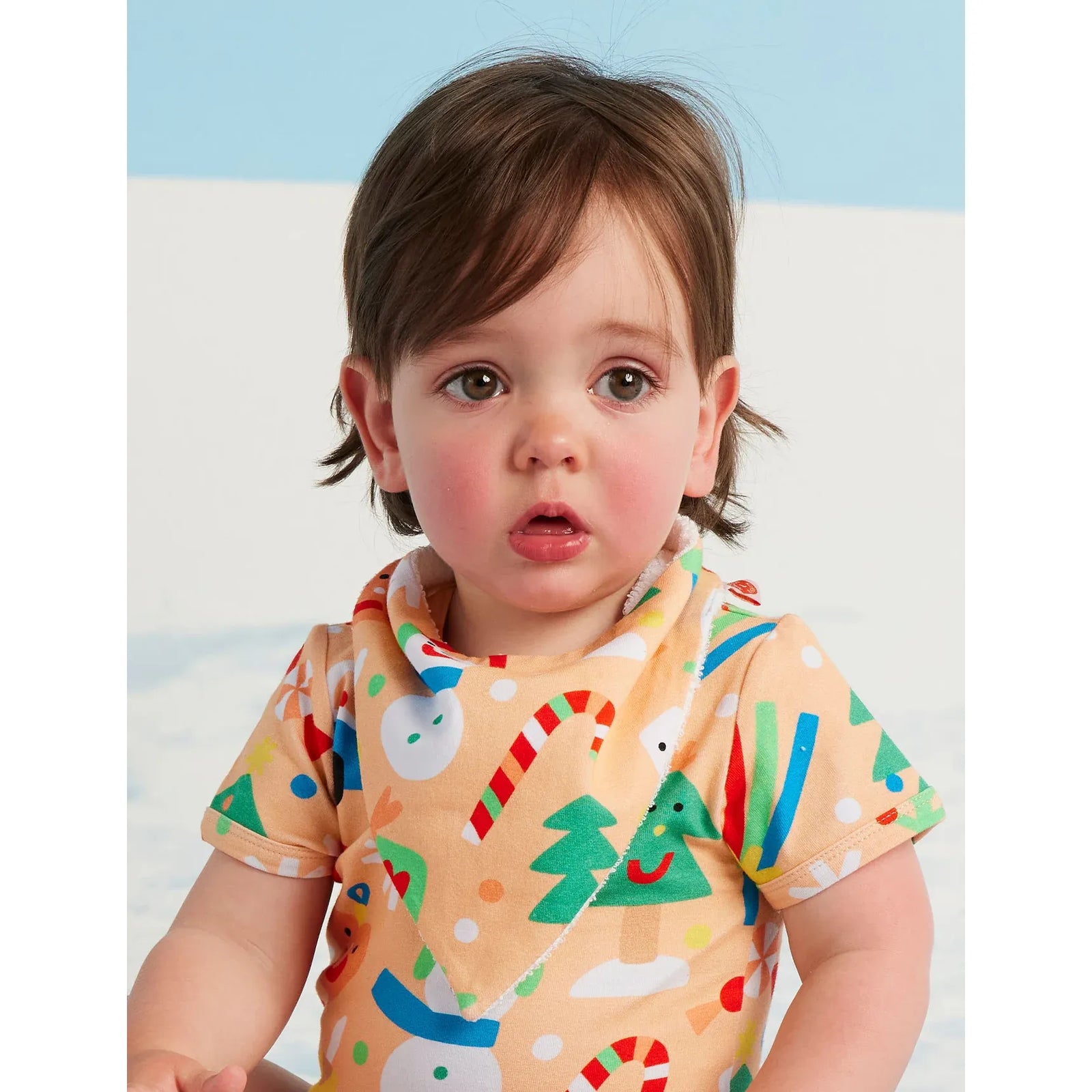 Twinkle Town Baby Bib