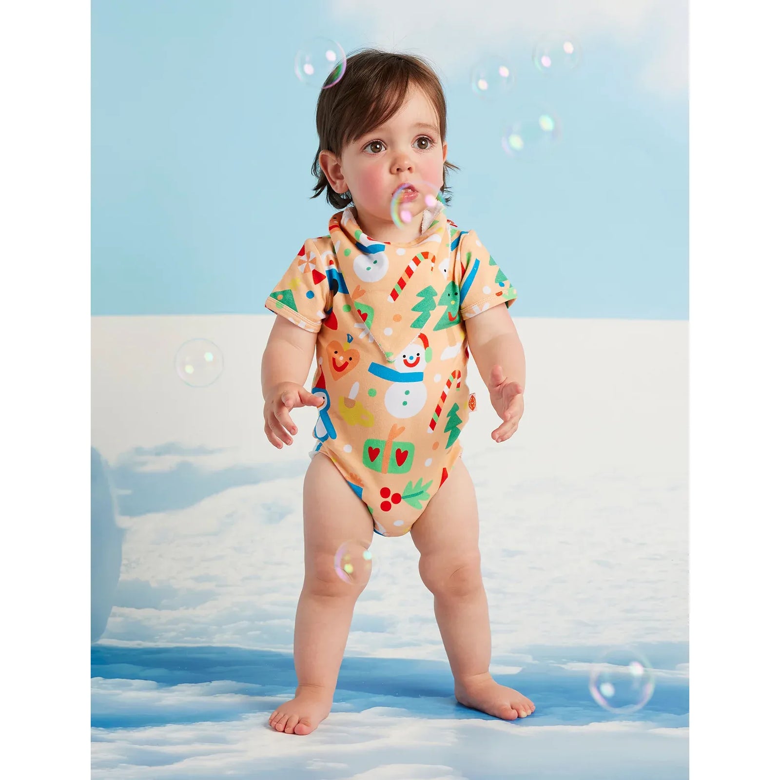 Twinkle Town Short Sleeve Bodysuit