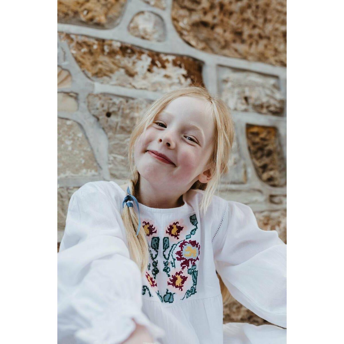 Hettie Dress - White