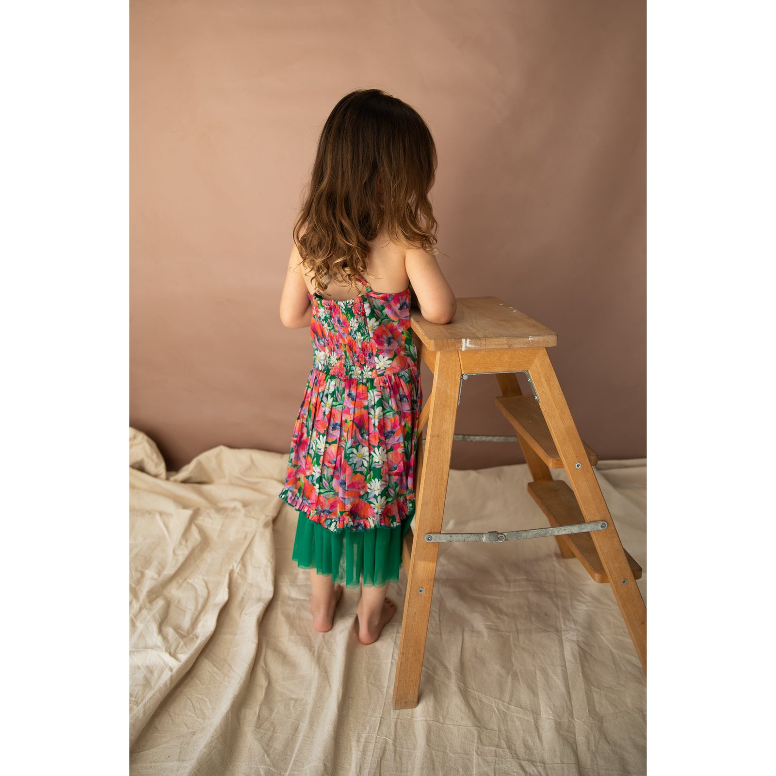 Annabelle Dress-Foliage Summer Field