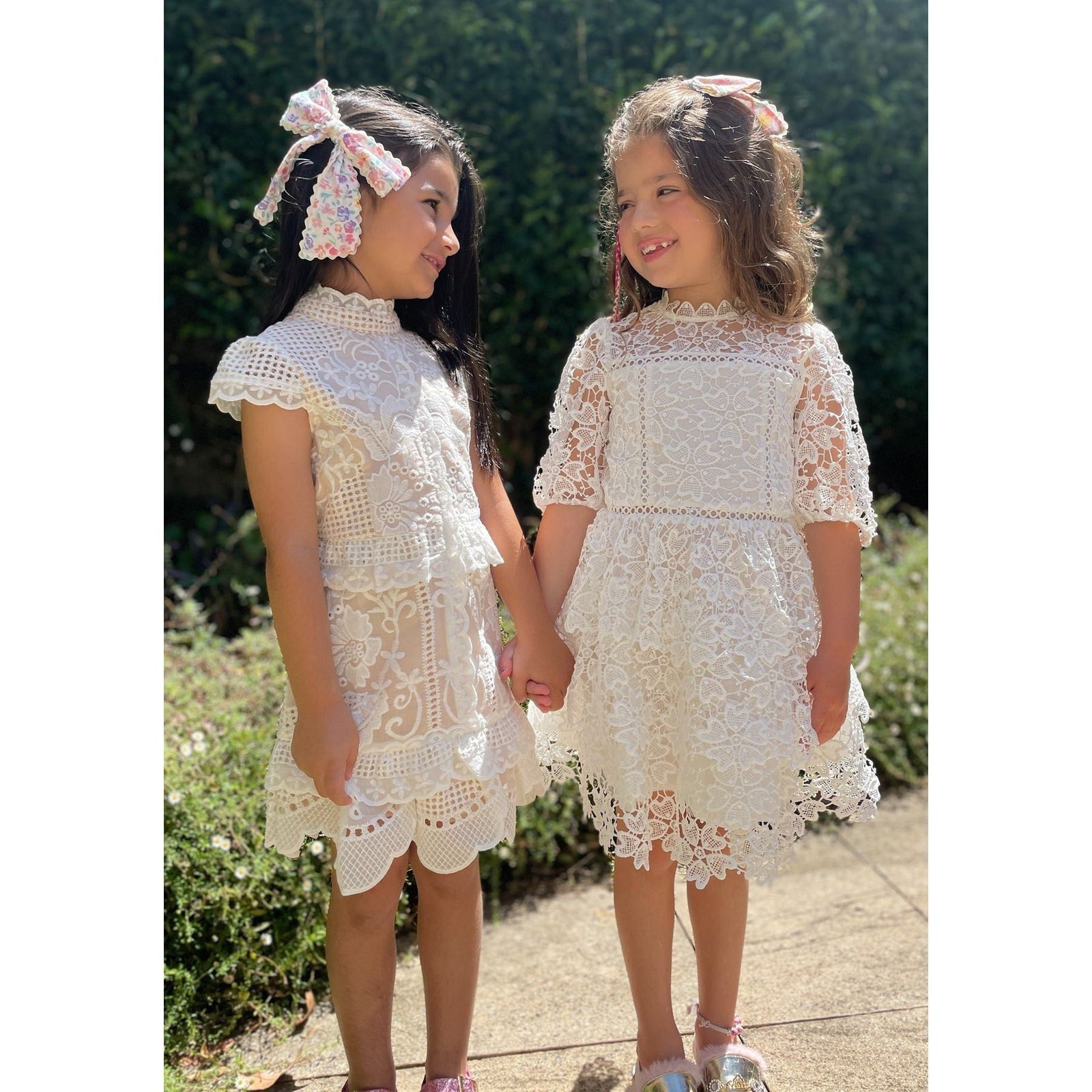 Otillie Lace Dress - Ivory