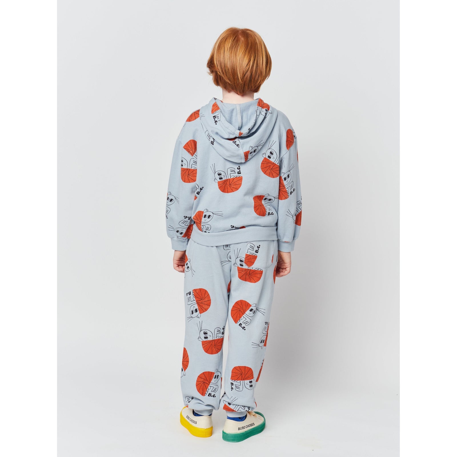 Hermit Crab All Over Zipped Sweatshirt
