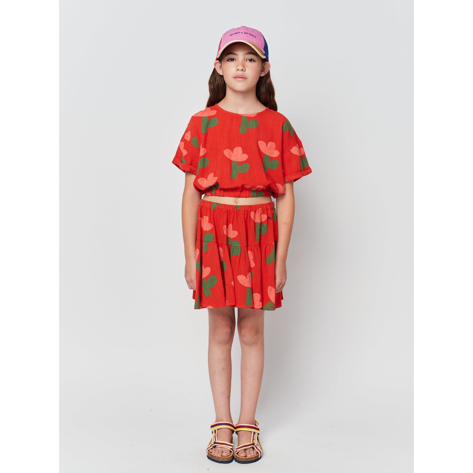 Sea Flower All Over Woven Skirt