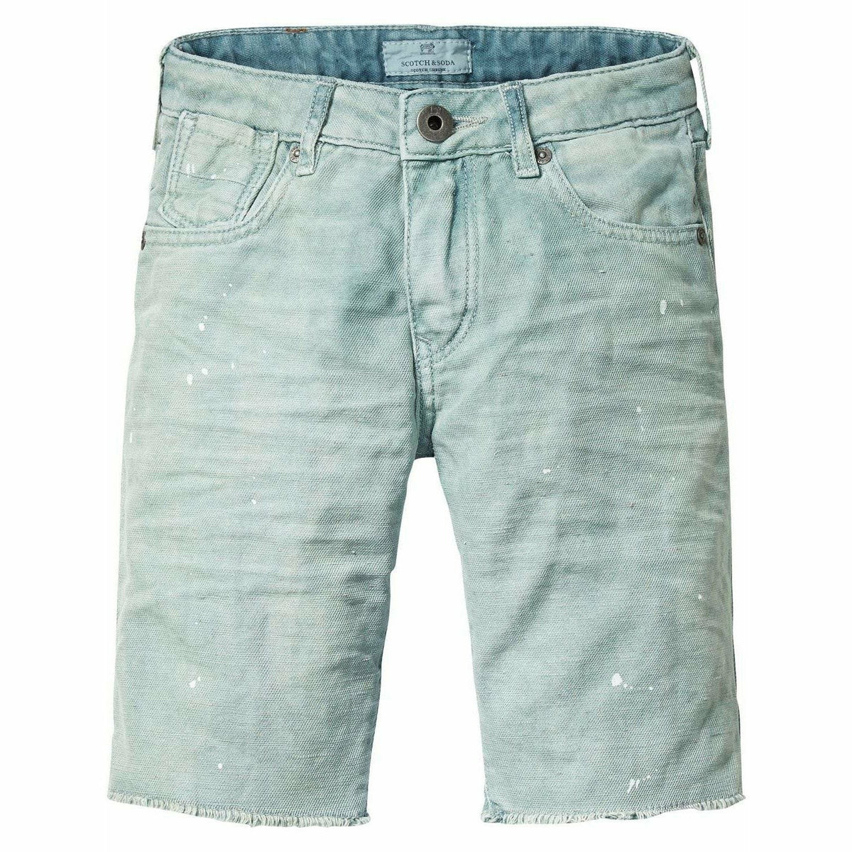 5-Pocket Shorts With Paint Spots